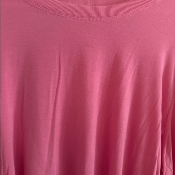 Offline by Aerie Pink Long Sleeve Crop Top with tumbholes - Picture 6 of 7